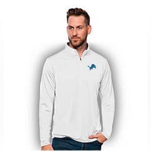 👉🏼Like-New👈🏼 Men’s NFL Detroit Lions Tribute 1/4 Zip Pullover by Antigua Sz:2XL